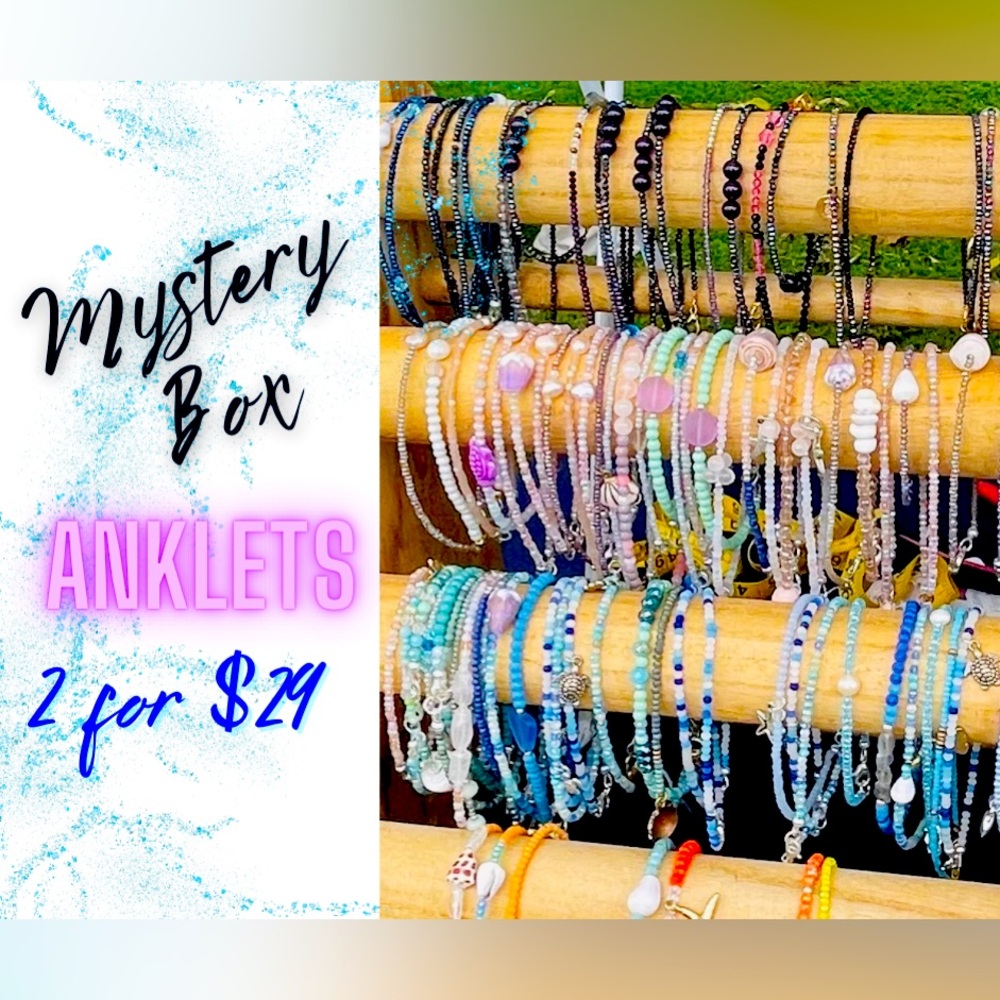TWO ANKLETS Mystery Box SURPRISE! Two anklets